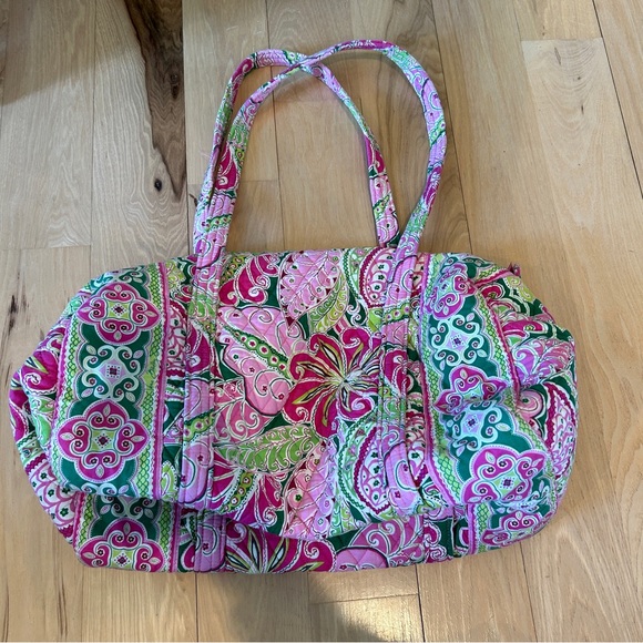 Vera Bradley Bags Vera Bradley Small Duffle Pinwheel Pink Poshmark